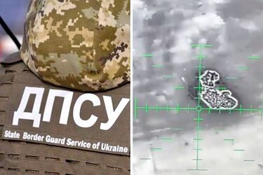 Пограничники показали уничтожение российского танка Т-72 под Бахмутом (видео)
