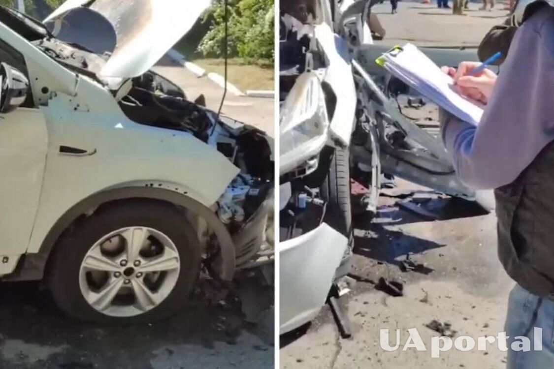 В Бердянске взорвали автомобиль местного коллаборанта: подробности от ГУР (видео)