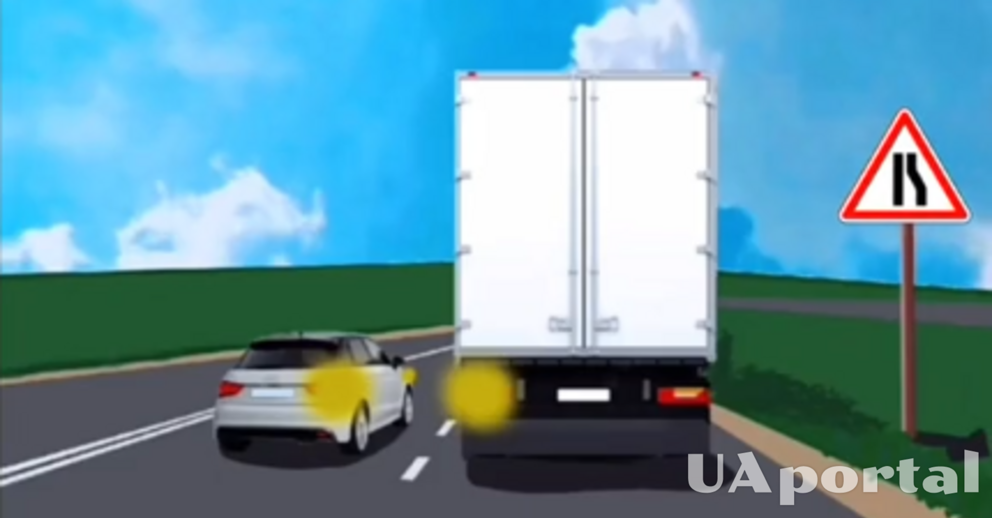 Хто з водіїв має поступитися дорогою: тест на знання ПДР (відео)