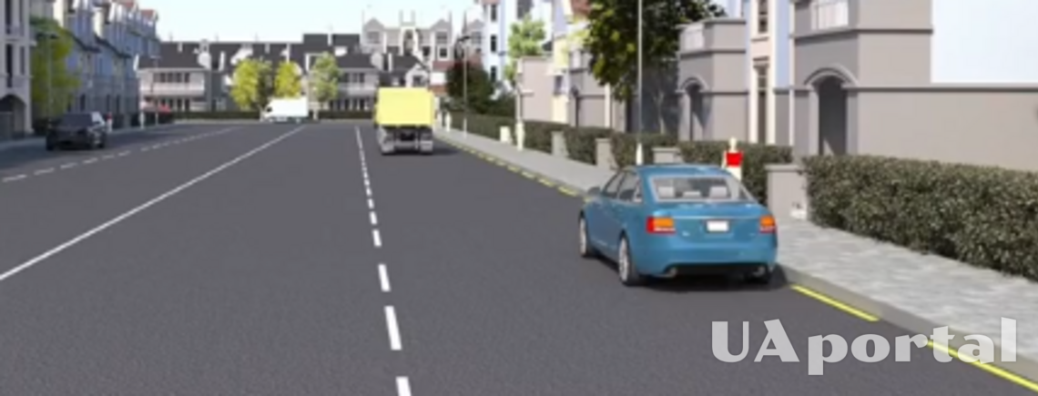 Чи можна водію залишити авто на стоянку у такому місці: задача на знання ПДР (відео)