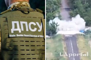 Прикордонники з мінометів зруйнували позицію окупантів під Вовчанськом (відео)