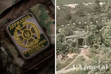 Прикордонники знищили три ворожі позиції з живою силою на Запорізькому напрямку (відео)