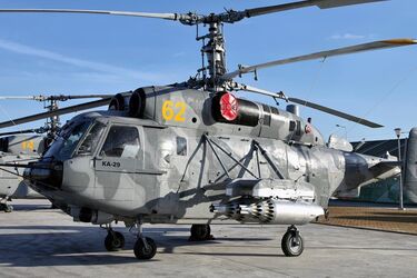 Окупанти 'приземлили' власний гелікоптер Ка-29 в Краснодарському краї