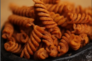 Макароны фри: быстрая закуска