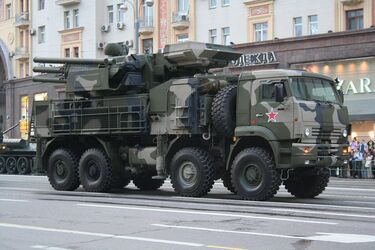 Возле российского белгорода уничтожена система Панцирь-С1 (фото, видео)