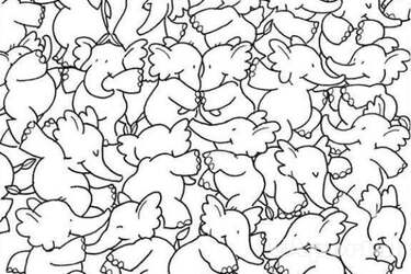 Оптична ілюзія для перевірки IQ: знайдіть кита серед слонів за 8 секунд