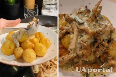 Идеальный рецепт летнего обеда: картошка с лисичками