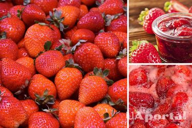 Клубничное варенье 'пятиминутка', которое не нужно варить: пошаговый рецепт