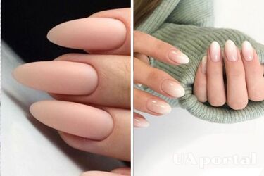 Идеально для поклонниц минимализма: трендовый льняной маникюр.