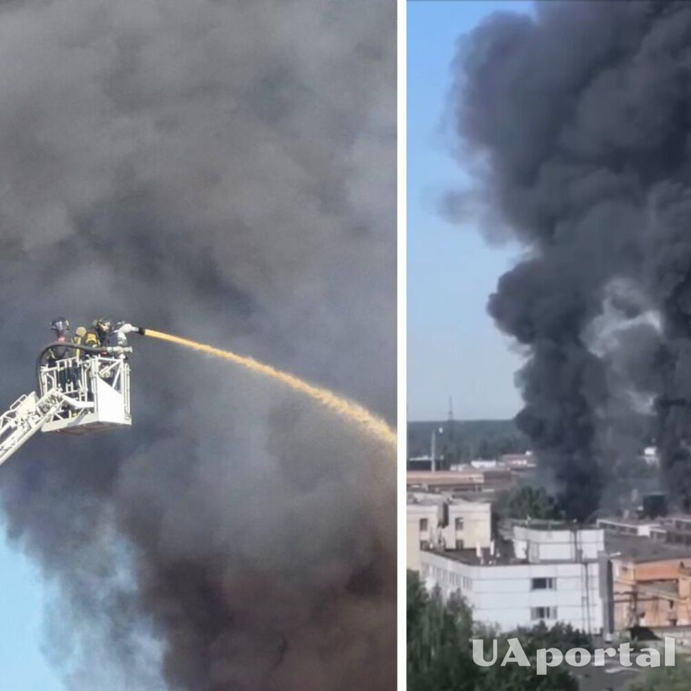 Дым добрался до самолетов в небе: под Москвой в Химках мощно горит завод (фото, видео)