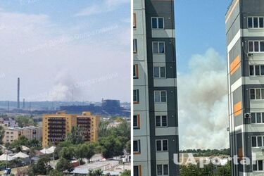 Вибухи та стовп диму: у Маріуполі атаковано аеродром окупантів (відео, фото)