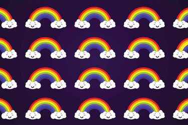 Оптическая иллюзия: найдите необычную радугу на картинке всего за 5 секунд