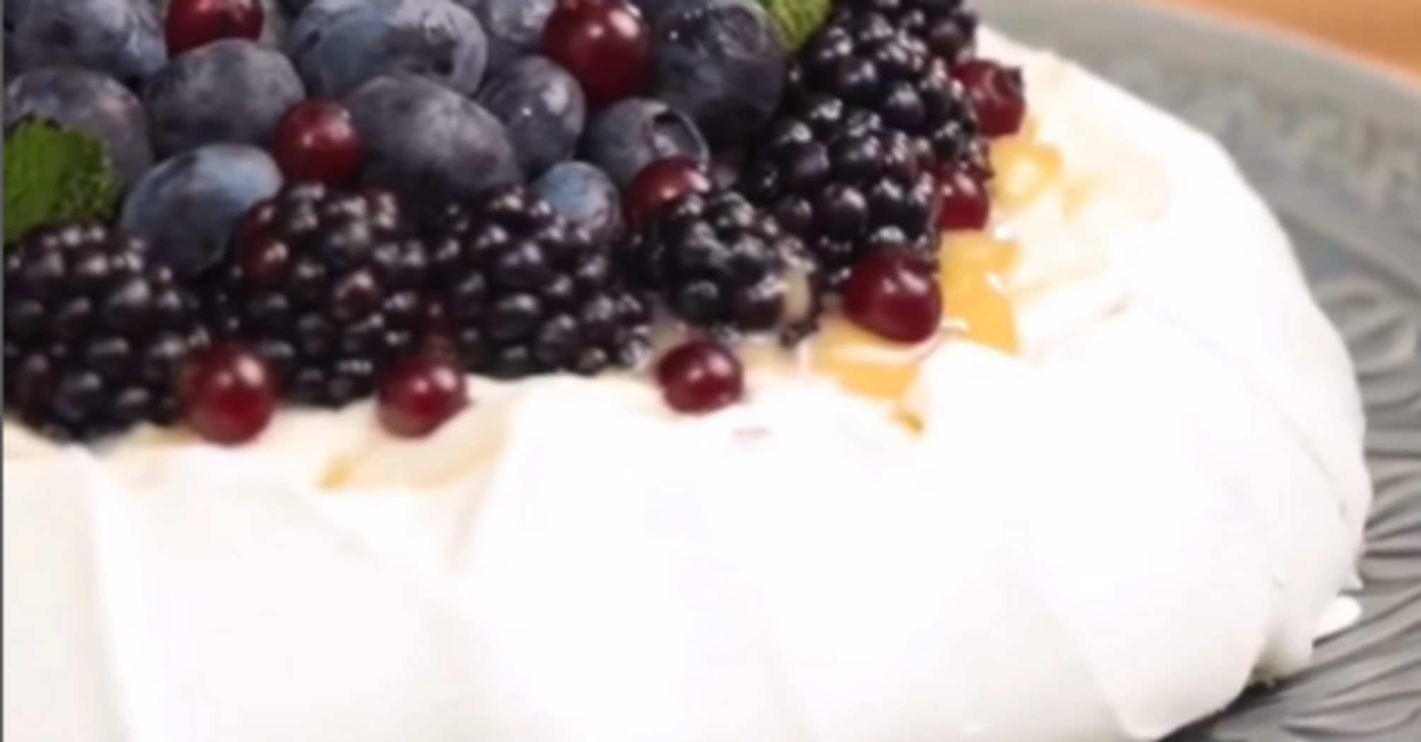 Десерт 'Павлова': рецепт класичного смаколика