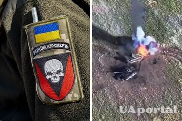 Чорні Запорожці ефектно підірвали дорогий російський танк 'Прорив' (відео)