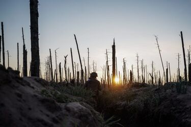 Український термінатор: нацгвардієць 'Хантер' відбив ворожий штурм, ліквідував окупантів та врятував побратимів