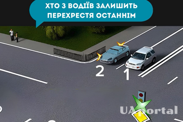 Хто з водіїв проїде таке перехрестя останнім: задача на знання ПДР (відео)