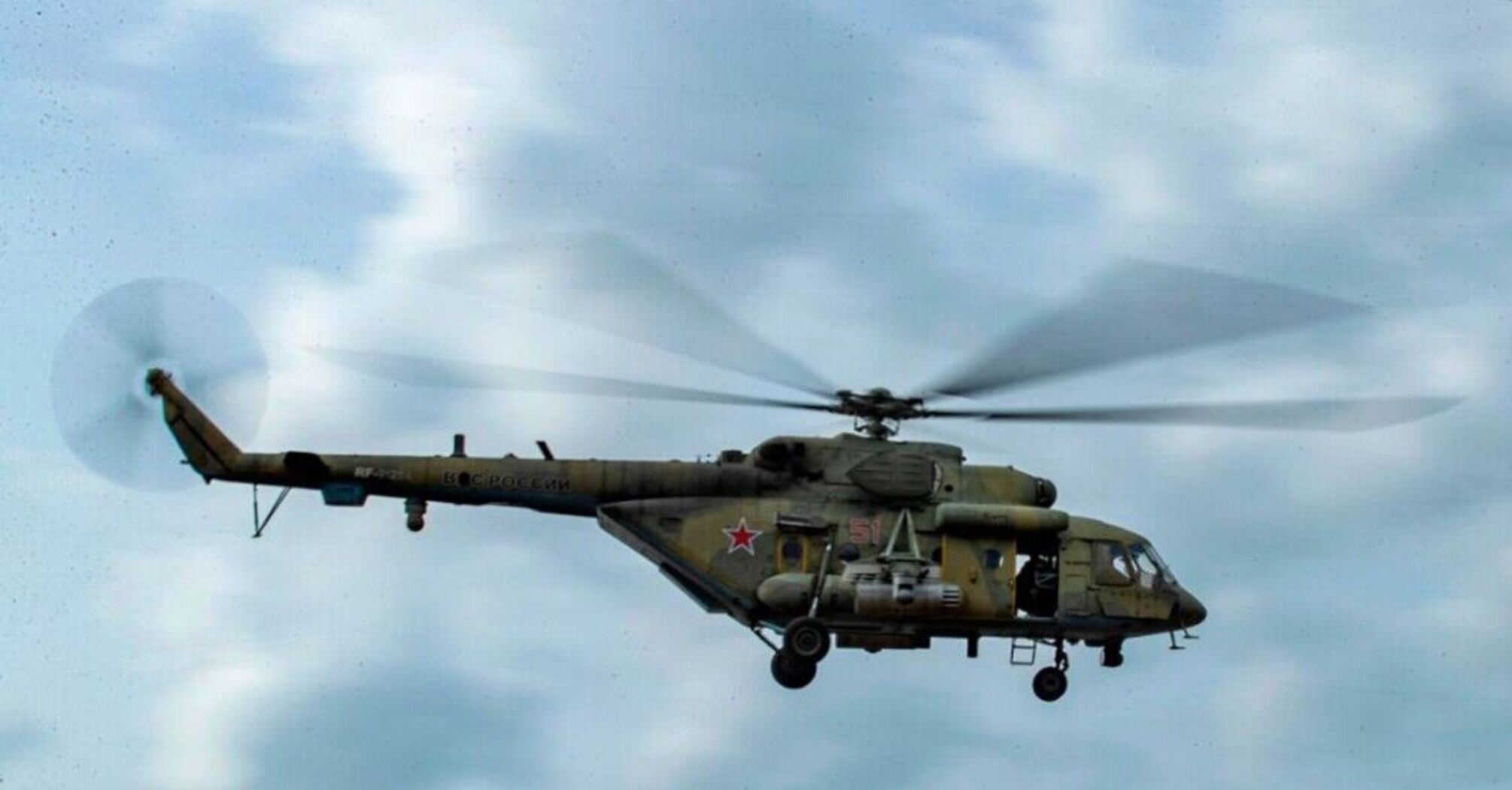 На россии под Калугой упал вертолет Ми-8 стоимостью 15 млн долларов: подробности