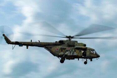 На росії під Калугою впав гелікоптер Мі-8 вартістю 15 млн доларів: подробиці