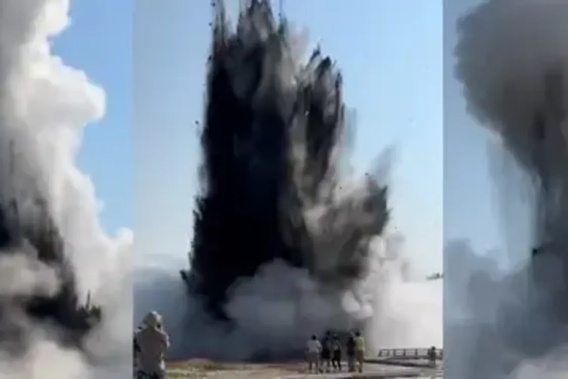 In a national park in the United States, a fountain 'exploded' under the feet of tourists: what happened (video)