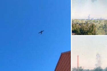 Дрони атакували НПЗ та військовий аеродром окупантів у Рязанській області рф (фото, відео)