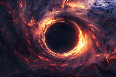 Надзвичайно рідкісну чорну діру знайшли в центрі нашої галактики