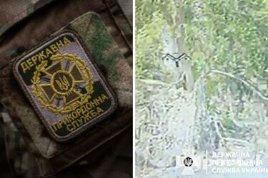 Прикордонники завдали удару по гарматі-гаубиці окупантів на Харківському напрямку (відео)