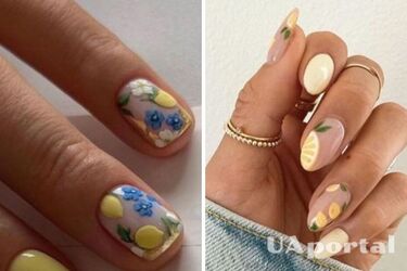 Маникюр с желтыми акцентами: тренд лета -2024