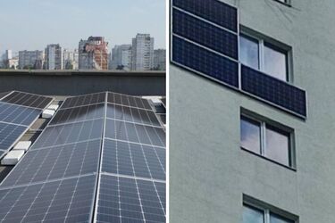 Чи можна встановлювати сонячні панелі на фасад багатоповерхівки: відповідь експерта