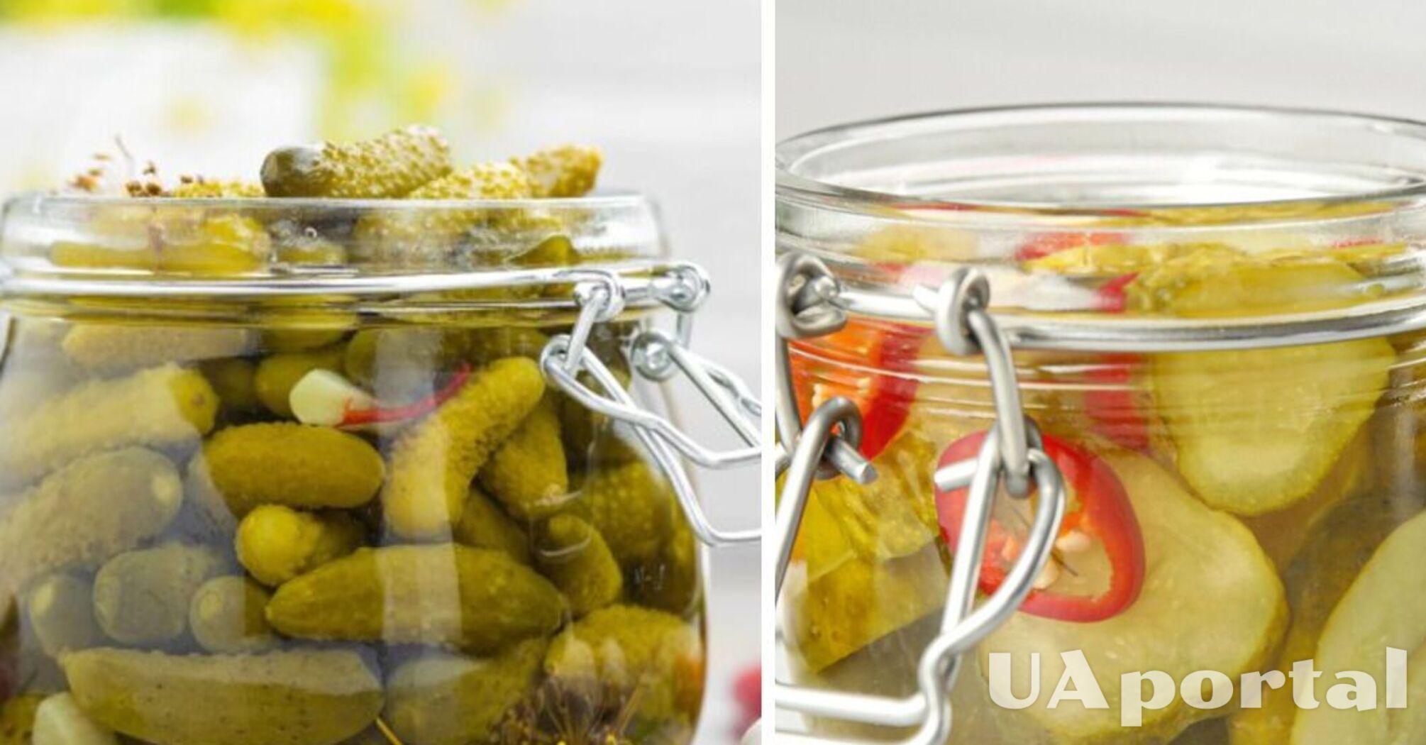 Консервированные огурцы в тёртых огурцах