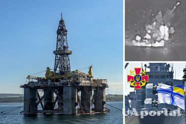 ВМС завдали удару по газових вишках 'Сиваш' та 'Петро Годованець' (відео)