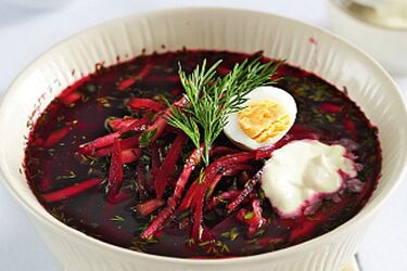 Літній холодний суп: буряк