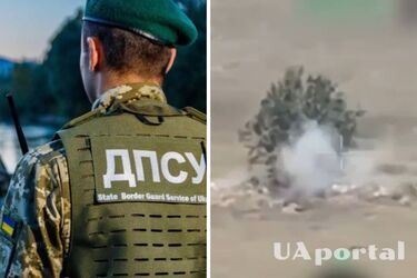 Прикордонники рознесли бліндажі з окупантами та польові склади з БК (відео)