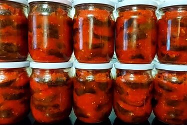 Только покрошить и проварить полчаса: самая простая заготовка на зиму из баклажанов