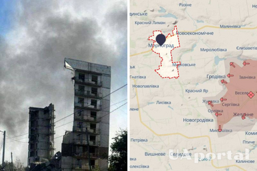 Армія рф атакувала КАБом Мирноград: майже знищена багатоповерхівка та пошкоджено супермаркет АТБ (фото, відео)