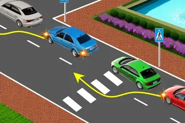 Хто з водіїв отримає штраф за такий обгін: непросте завдання з ПДР