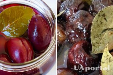 Ідеально до салатів та м‘яса: рецепт закусочних маринованих слив на зиму