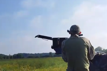 Ukrainian Armed Forces shoot down a Russian missile on the border of Zakarpattia and Lviv regions (video)