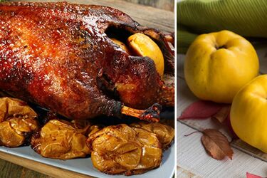 Качка з яблуками або айвою: легка і проста страва не тільки для свят