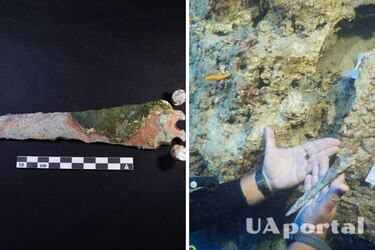 В Анталії під водою знайшли унікальний доісторичний кинджал (фото)