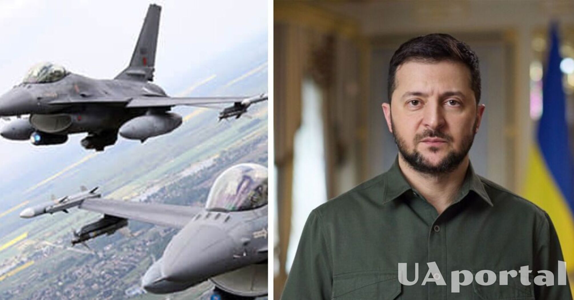 Now it is a reality in our skies: Zelenskyy shows the first F-16s in Ukraine (video)