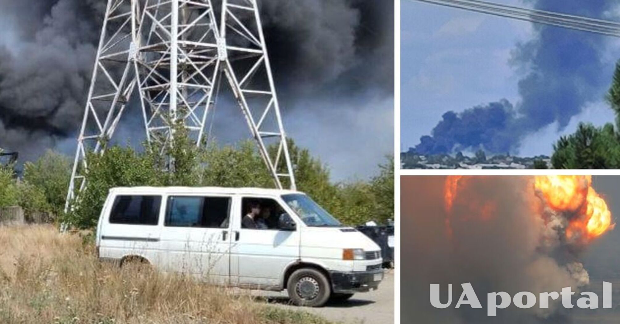 В Мариуполе горит новая военная база оккупантов вблизи Хладокомбината (фото, видео)