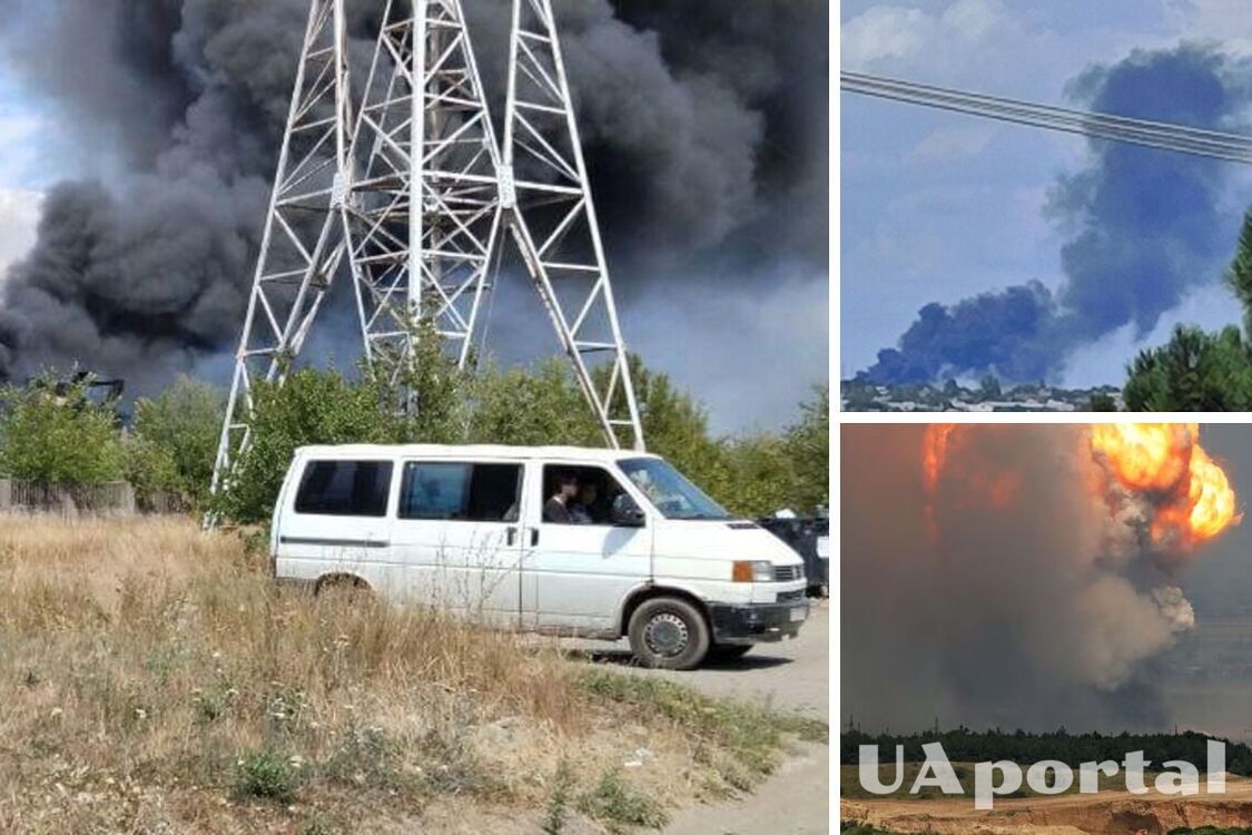 В Мариуполе горит новая военная база оккупантов вблизи Хладокомбината (фото, видео)