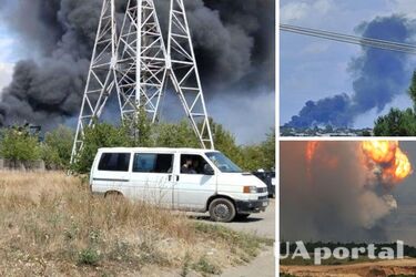 У Маріуполі горить нова військова база окупантів поблизу Холодокомбінату (фото, відео)