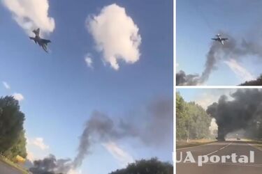 Курська область зараз: біля Суджі літають винищувачі, горить бензовоз (відео)