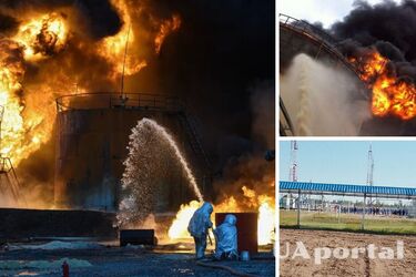 Нефтеперерабатывающий завод Транснефти загорелся в российском Усинске после взрыва (фото, видео)