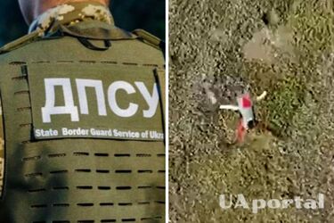 Під Бахмутом прикордонники ефектно збили дрон-розвідник окупантів (відео)