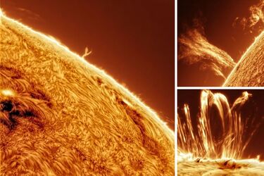 Сонце викинуло потужну вежу плазми довжиною понад 160 км (фото)