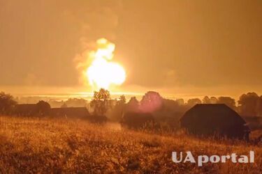 Из-за атаки дронов на Тверскую область РФ загорелся пожар на складе боеприпасов: население эвакуируют (видео)