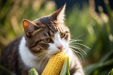 Чому коти люблять кукурудзу: фахівці сказали, чи це небезпечно