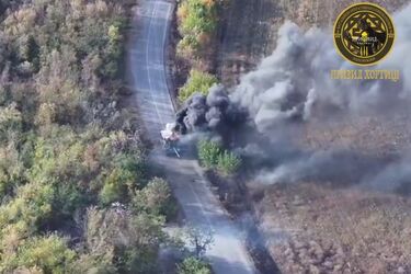 Призраки Хортицы с помощью Javelin сожгли российский танк (видео)